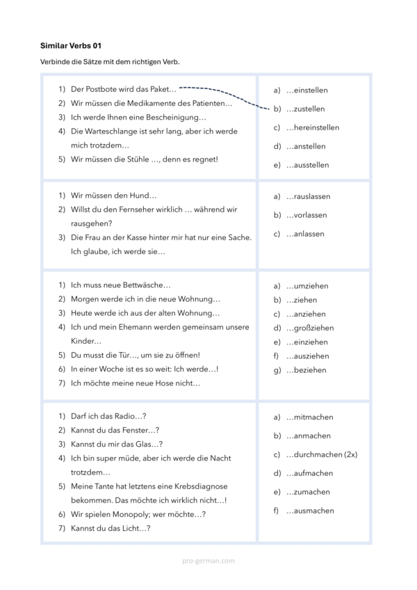 Similar Verbs 01 - Image 2